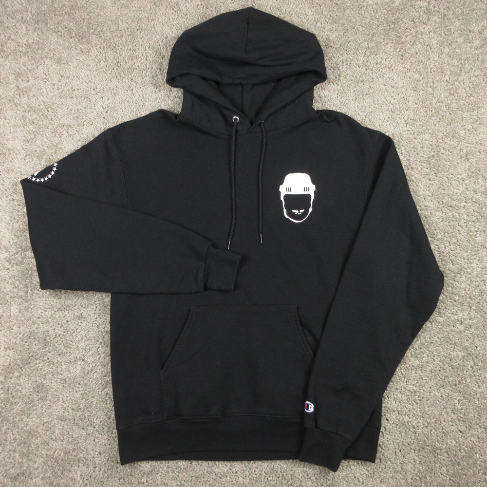 Barstool Sports Sweater Mens Medium Black Spittin Chiclets Hoodie Sweatshirt